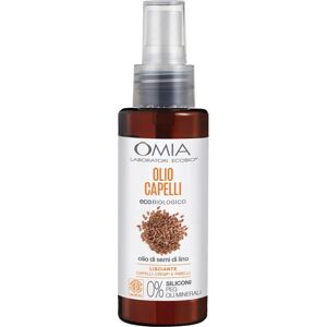 Olio di semi di lino biologico Omia - Trattamento capelli Olio di semi di lino biologico Omia - Trattamento capelli
