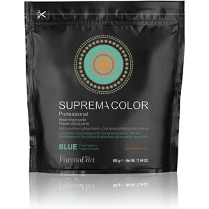 FarmaVita Suprema Color Blue Bleach Powder - Professional Hair Lightener FarmaVita Suprema Color Blue Bleach Powder - Professional Hair Lightener