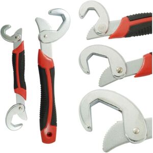 Trade Shop Traesio Set di Chiavi Multiutensili - Chrome 3-in-1 Universale AutoBlocca Trade Shop Traesio Set di Chiavi Multiutensili - Chrome 3-in-1 Universale AutoBlocca