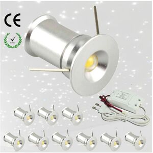 Trade Shop Punto Luce 9 LED Luz Empotrada - Efecto Cielo Estrellado Trade Shop Punto Luce 9 LED Luz Empotrada - Efecto Cielo Estrellado