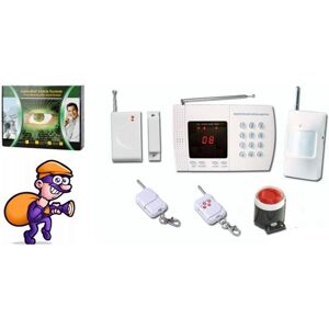 Sistema de alarma inalámbrico Trade Shop Traesio - Sensores de movimiento y puertas Sistema de alarma inalámbrico Trade Shop Traesio - Sensores de movimiento y puertas