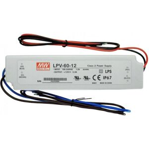 Trade Shop Alimentatore 12V 60W IP67 Impermeabile Trade Shop Alimentatore 12V 60W IP67 Impermeabile