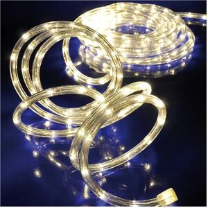 Tubo Luminoso LED Esterno - 10M, Bianco Caldo, 8 Modalità Tubo Luminoso LED Esterno - 10M, Bianco Caldo, 8 Modalità
