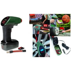 Trade Shop Compresor de Aire - Inflador de Neumáticos Portátil con Luz LED 12V Enchufe Coche Trade Shop Compresor de Aire - Inflador de Neumáticos Portátil con Luz LED 12V Enchufe Coche