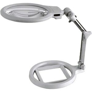 Trade Shop Lupe Lampe - 130mm, 2.5x/26mm, 6x Trade Shop Lupe Lampe - 130mm, 2.5x/26mm, 6x