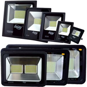 Trade Shop Traesio Faretto LED - Bianco, Impermeabile, 80W Trade Shop Traesio Faretto LED - Bianco, Impermeabile, 80W