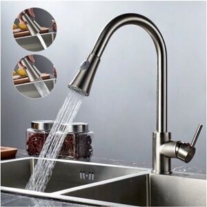 Trade Shop S9011 Rubinetto Cucina in Acciaio Inox - Design Moderno Trade Shop S9011 Rubinetto Cucina in Acciaio Inox - Design Moderno