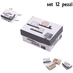 Trade Shop Set 12 Scatole Regalo Rettangolari - Fantasie Assortite Trade Shop Set 12 Scatole Regalo Rettangolari - Fantasie Assortite