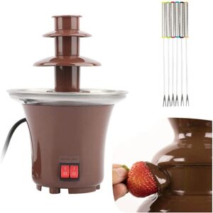 Trade Shop - Fuente de Chocolate - 3 Niveles Mantiene el Chocolate Caliente Trade Shop - Fuente de Chocolate - 3 Niveles Mantiene el Chocolate Caliente