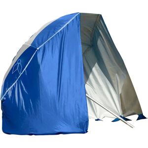Brunner Parsol Parasol - 140x140cm, Blauw, Bodemmontage, Zijwanden Brunner Parsol Parasol - 140x140cm, Blauw, Bodemmontage, Zijwanden