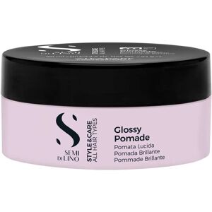 Alfaparf Milano Semi di Lino Style&Care Glossy Pomade - Γύαλίστε το κεφάλι, Ισχυρό κράτημα Alfaparf Milano Semi di Lino Style&Care Glossy Pomade - Γύαλίστε το κεφάλι, Ισχυρό κράτημα