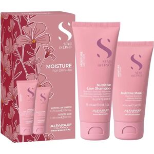 Alfaparf Milano Semi di Lino Moisture Minisize Kit - Set di cura dei capelli Alfaparf Milano Semi di Lino Moisture Minisize Kit - Set di cura dei capelli