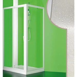 Forte - Box doccia Mercury 75x130cm - Bianco Forte - Box doccia Mercury 75x130cm - Bianco