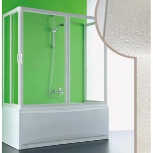 Forte Mampara de ducha Nettuno 70x150x70cm - Reversible, Ajustable Forte Mampara de ducha Nettuno 70x150x70cm - Reversible, Ajustable
