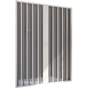 Forte Porta Doccia Regolabile in PVC - 110-90cm, Bianca, 185cm Forte Porta Doccia Regolabile in PVC - 110-90cm, Bianca, 185cm