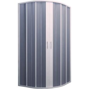 Idralite Flex Mampara de ducha semicircular blanca - Tipo de ducha Idralite Flex Mampara de ducha semicircular blanca - Tipo de ducha