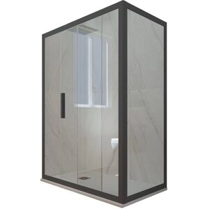 FORTE - Box doccia reversibile 80x150cm con sistema di scorrimento silenzioso - Garanzia 24M FORTE - Box doccia reversibile 80x150cm con sistema di scorrimento silenzioso - Garanzia 24M