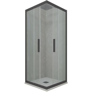 Forte - Enclosure de douche réversible 70x100cm - Salle de bain - Publicité Forte - Enclosure de douche réversible 70x100cm - Salle de bain - Publicité