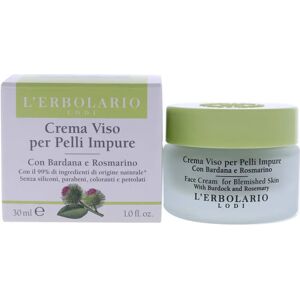 L'Erbolario Burdock Rosemary Face Cream for Impure Skin L'Erbolario Burdock Rosemary Face Cream for Impure Skin