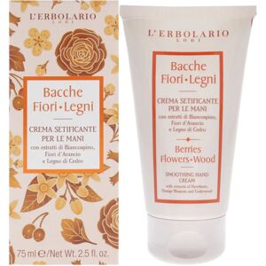 Crema Mani L'Erbolario - Biancospino, Fiori d'Arancio, Legno di Cedro - Naturale - 75ml Crema Mani L'Erbolario - Biancospino, Fiori d'Arancio, Legno di Cedro - Naturale - 75ml