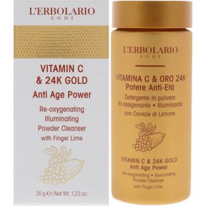 L'Erbolario Vitamin C & Gold Facial Cleanser - Anti-Aging Brightening L'Erbolario Vitamin C & Gold Facial Cleanser - Anti-Aging Brightening