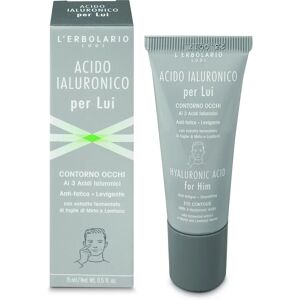 L'Erbolario Hyaluronic Acid Men Eye Contour - Face Cream L'Erbolario Hyaluronic Acid Men Eye Contour - Face Cream