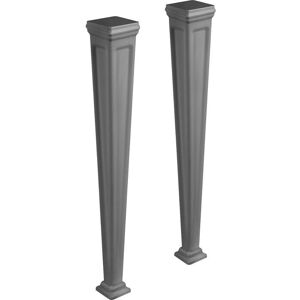Gessi - Gambe Eleganza - Cristalplant - RAL9005 - 46819800 Gessi - Gambe Eleganza - Cristalplant - RAL9005 - 46819800