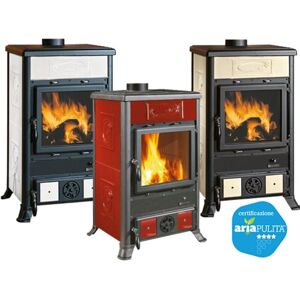 Nordica R1 BII Bianco - Stufa a legna - 9kW - 86.8% Eff. Nordica R1 BII Bianco - Stufa a legna - 9kW - 86.8% Eff.