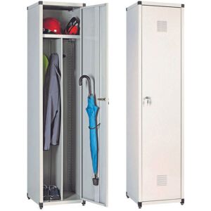 BIZZOTTO - Armadio modulare in acciaio con chiave - 43x44x183 cm BIZZOTTO - Armadio modulare in acciaio con chiave - 43x44x183 cm