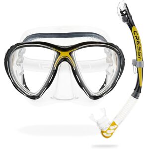 Cressi Big Eyes Evolution Plus Kappa Ultra Dry Diving Set - Clear/Yellow Cressi Big Eyes Evolution Plus Kappa Ultra Dry Diving Set - Clear/Yellow