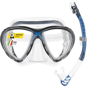 Cressi Big Eyes Evolution Snorkeling Set - Blue Cressi Big Eyes Evolution Snorkeling Set - Blue