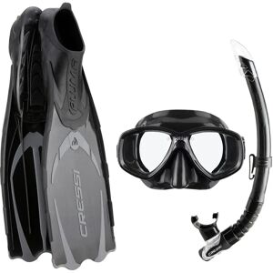 Cressi-Sub Pluma Snorkeling Set - Mask, Snorkel, Fins Cressi-Sub Pluma Snorkeling Set - Mask, Snorkel, Fins