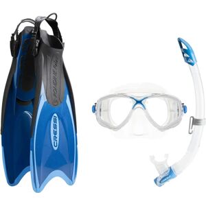 Cressi Palau Marea Snorkel sæt - Blå/Azure, L/XL Cressi Palau Marea Snorkel sæt - Blå/Azure, L/XL