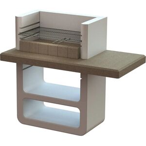 Barbecue Agadir Sarom - Calcestruzzo Leggero, 125x64x110,5 cm Barbecue Agadir Sarom - Calcestruzzo Leggero, 125x64x110,5 cm