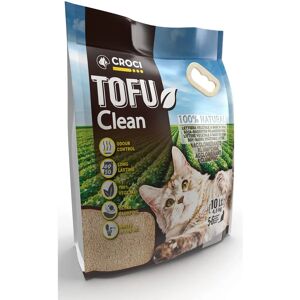 CROCI Tofu Clean Cat Litter - Eco-friendly, Clumping, 4x10L CROCI Tofu Clean Cat Litter - Eco-friendly, Clumping, 4x10L