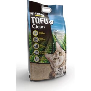 Croci Tofu Clean Litière pour Chat à Base de Soja - Écologique, Formant des Grumeaux Croci Tofu Clean Litière pour Chat à Base de Soja - Écologique, Formant des Grumeaux