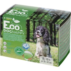 Croci XL Hondenluiers - Biologisch afbreekbaar, Verstelbaar, 60 stuks Croci XL Hondenluiers - Biologisch afbreekbaar, Verstelbaar, 60 stuks