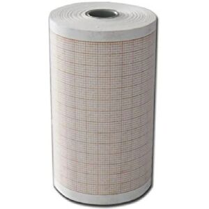 GIMA SE-3 Thermal Paper Roll - ECG Compatible, Orange Grid GIMA SE-3 Thermal Paper Roll - ECG Compatible, Orange Grid