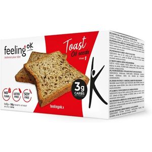 Feeling Ok Toast Graines - Biscuit Faible en Carbohydrates - Publicité Feeling Ok Toast Graines - Biscuit Faible en Carbohydrates - Publicité