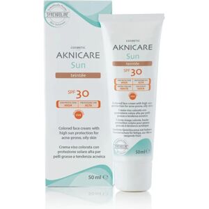 Synchroline crema solare colorata SPF 30 - Protezione solare per pelle acneica Synchroline crema solare colorata SPF 30 - Protezione solare per pelle acneica