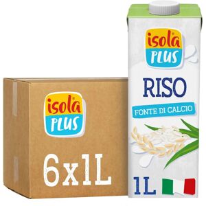 Bevanda di riso biologica con calcio - Isola Bio 1L Bevanda di riso biologica con calcio - Isola Bio 1L