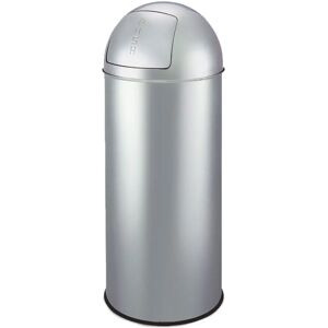 Bidone in acciaio King Home - 50L, a spinta, finitura specchio Bidone in acciaio King Home - 50L, a spinta, finitura specchio