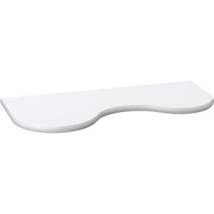 King Home Wave Étagère Enfant - 26x56x2 cm - MDF Blanc - Pack de 4 - Publicité King Home Wave Étagère Enfant - 26x56x2 cm - MDF Blanc - Pack de 4 - Publicité