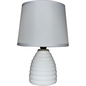 Lámpara de mesa blanca KING HOME - 15x26,5cm Lámpara de mesa blanca KING HOME - 15x26,5cm