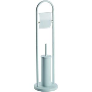 KING HOME Lámpara de pie Multifunción Acero Blanco 22x80h cm KING HOME Lámpara de pie Multifunción Acero Blanco 22x80h cm