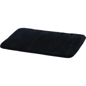 Alfombra de baño negra de coral de terciopelo King Home - Alfombra antideslizante Alfombra de baño negra de coral de terciopelo King Home - Alfombra antideslizante