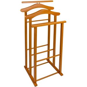 ARREDAMENTI ITALIA - Suporte triplo de madeira para camisas e ternos - 102x35cm ARREDAMENTI ITALIA - Suporte triplo de madeira para camisas e ternos - 102x35cm