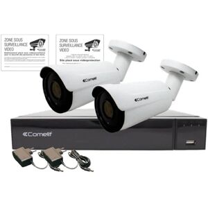 Comelit 4K Videoüberwachung Kit - 2 Kameras, Hybrid DVR Comelit 4K Videoüberwachung Kit - 2 Kameras, Hybrid DVR