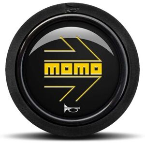 Momo MOMHOARW10BLKYEF Botón de bocina negro - Cubierta de bocina para coche Momo MOMHOARW10BLKYEF Botón de bocina negro - Cubierta de bocina para coche