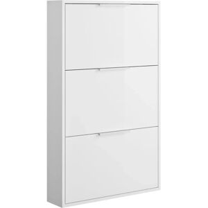 Armoire à chaussures Sageo blanche - Certifié FSC, Italien, 9 paires - Publicité Armoire à chaussures Sageo blanche - Certifié FSC, Italien, 9 paires - Publicité
